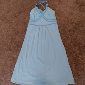 Athleta Casual Dress Light Turqouise Small